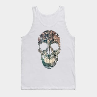 Skull Vintage Tank Top